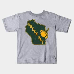 Green Bay Football Kids T-Shirt